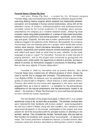 Fevered Sleep's "Sheep Pig Goat"