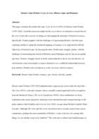 Eleanor Anne Porden's Coeur de Lion (1822): History, Epic and Romance