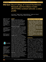 Royal College of General Practitioners Research and Surveillance Centre (RCGP RSC) sentinel network: a cohort proﬁle
