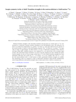 Isospin symmetry in the sd shell: Transition strengths in the neutron-deficient sd shell nucleus Ar-33