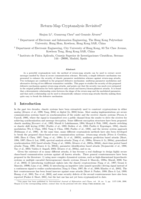 Return-map cryptanalysis revisited