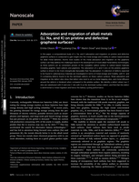 Adsorption and migration of alkali metals (Li, Na, and K) on pristine and defective graphene surfaces