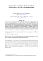 Compulsory High Schooling, Over-Crowding and Violent Youth Crime - Evidence from a Recent Constitutional Amendment in Brazil