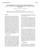 On-Orbit Relative Navigation Near a Known Target Using Monocular Vision and Convolutional Neural Networks for Pose Estimation