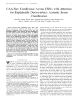 CAA-Net: Conditional Atrous CNNs with Attention for Explainable Device-robust Acoustic Scene Classification