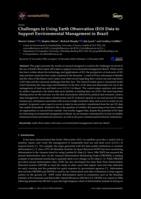 Challenges in using earth observation (EO) data to support environmental management in Brazil