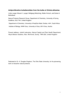 Antiproliferative Bufadienolides from the Bulbs of Drimia altissima