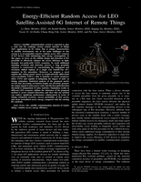 Energy-Efficient Random Access for LEO Satellite-Assisted 6G Internet of Remote Things