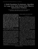 A Multi-Population Evolutionary Algorithm for Solving Large-Scale Multi-Modal Multi-Objective Optimization Problems