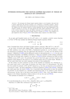 Interior estimates for Monge-Amp?re equation in terms of modulus of continuity