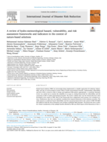 A review of hydro-meteorological hazard, vulnerability, and risk assessment frameworks and indicators in the context of nature-based solutions