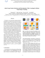 Joint Group Feature Selection and Discriminative Filter Learning for Robust Visual Object Tracking