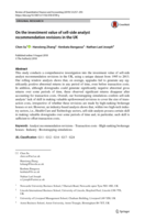 On the investment value of sell-side analyst recommendation revisions in the UK