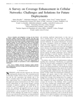 A Survey on Coverage Enhancement in Cellular Networks: Challenges and Solutions for Future Deployments