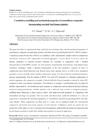 Constitutive modelling and mechanical properties of cementitious composites incorporating recycled vinyl banner plastics