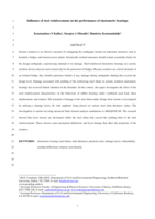 Influence of Steel Reinforcement on the Performance of Elastomeric Bearings