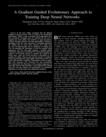 A Gradient-Guided Evolutionary Approach to Training Deep Neural Networks
