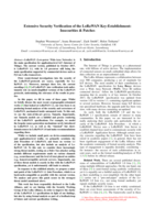 Extensive Security Verification of the LoRaWAN Key-Establishment: Insecurities & Patches