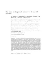 The kinks in charge radii across N = 82 and 126 revisited