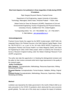 Short-term impacts of air pollutants in three megacities of India during COVID-19 lockdown