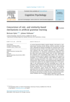 Concurrence of rule-and similarity-based mechanisms in artificial grammar learning
