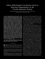 Indoor Multi-Speaker Localization based on Bayesian Nonparametrics in the Circular Harmonic Domain