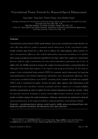 Convolutional fusion network for monaural speech enhancement
