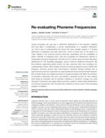 Re-evaluating Phoneme Frequencies