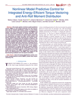 Nonlinear Model Predictive Control for Integrated Energy-Efficient Torque-Vectoring and Anti-Roll Moment Distribution