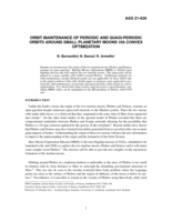 ORBIT MAINTENANCE OF PERIODIC AND QUASI-PERIODIC ORBITS AROUND SMALL PLANETARY MOONS VIA CONVEX OPTIMIZATION