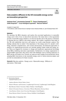 Data analytics diffusion in the UK renewable energy sector: an innovation perspective
