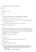A systematic review of physical activity and physical fitness in sarcoidosis