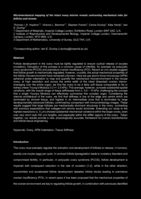 Micromechanical mapping of the intact ovary interior reveals contrasting mechanical roles for follicles and stroma