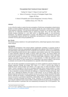 Post-pandemic Dark Tourism in Former Epicenters