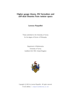 Higher gauge theory, BV formalism and self-dual theories from twistor space