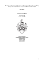 Examining the effectiveness of Acceptance and Commitment Therapy for the wellbeing of people with Multiple Sclerosis: A Systematic Review and Meta-Analysis