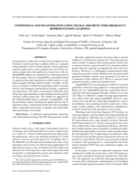 Conditional Sound Generation Using Neural Discrete Time-Frequency Representation Learning
