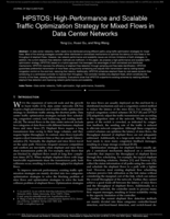 HPSTOS: High-Performance and Scalable Traffic Optimization Strategy for Mixed Flows in Data Center Networks