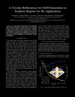 A Circular Reflectarray for OAM Generation at Terahertz Regime for 6G Applications