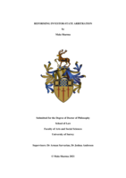 Reforming Investor-State Arbitration