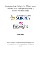 Understanding the basis for African horse sickness virus pathogenicity using a murine infection model