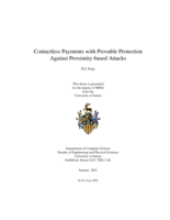 Contactless Payments with Provable Protection Against Proximity-based Attacks