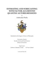 Estimating and forecasting with factor-augmented quantile autoregressions