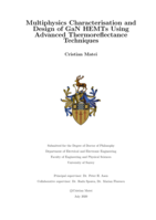 Multiphysics Characterisation and Design of GaN HEMTs Using Advanced Thermoreflectance Techniques