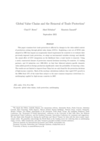 Global value chains and the removal of trade protection
