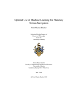 Optimal Use of Machine Learning for Planetary Terrain Navigation