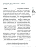 Sentencing Federal Drug Offenders:: Evidence of Judicial Activism