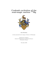 Coulomb excitation of the semi-magic nucleus 206Hg