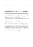 Quantum Spectral Curve for AdS3/CFT2: a proposal