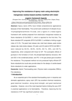 Improving fire resistance of epoxy resin using electrolytic manganese residue-based zeolites modified with metal–organic framework ligands